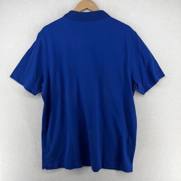 LACOSTE Shirt Mens 7 2XL SPORT Polo Golf Short Sleeve Jersey Cotton Blue - Picture 3 of 13